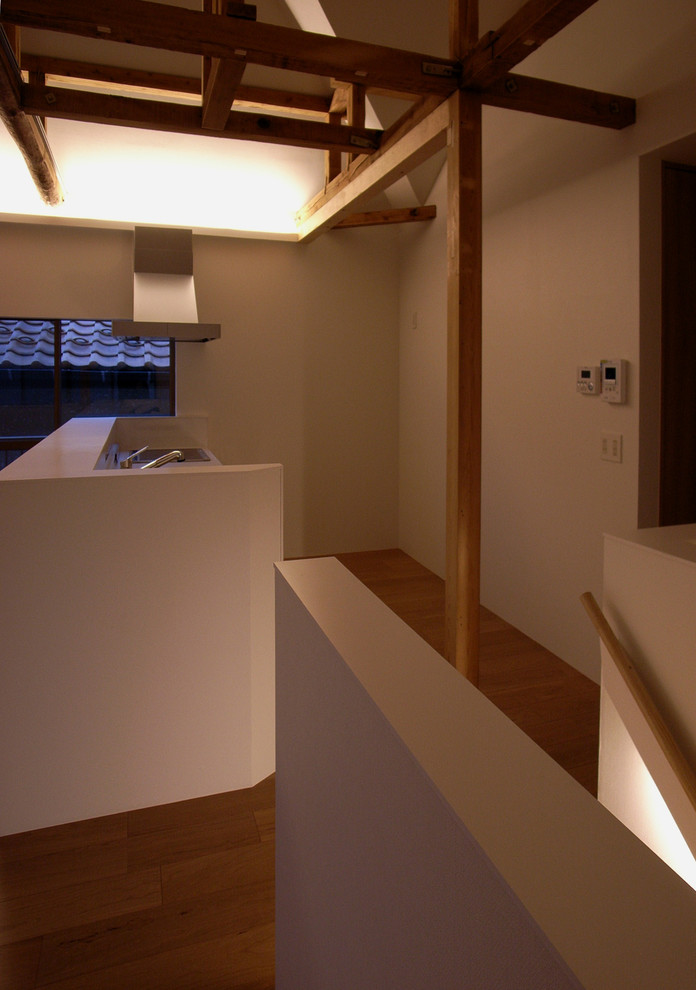 東京23区にある和風のおしゃれなキッチンの写真