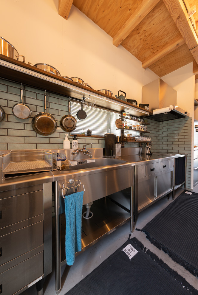 Design ideas for an urban kitchen in Other.