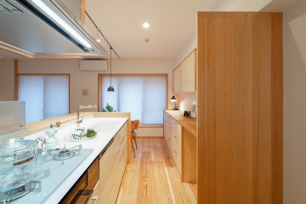 Photo of a scandi kitchen in Other.