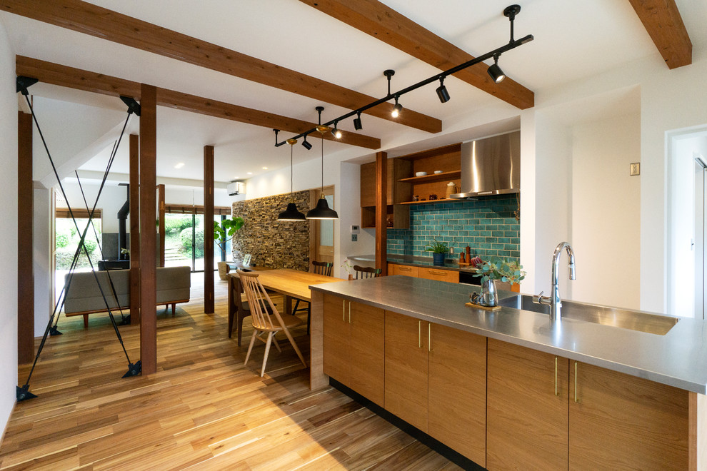 Photo of a contemporary kitchen in Other.