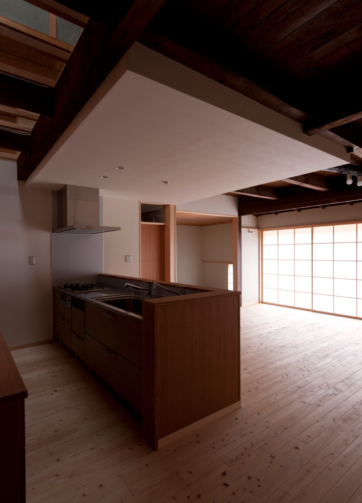 Inspiration for a world-inspired kitchen in Kyoto.