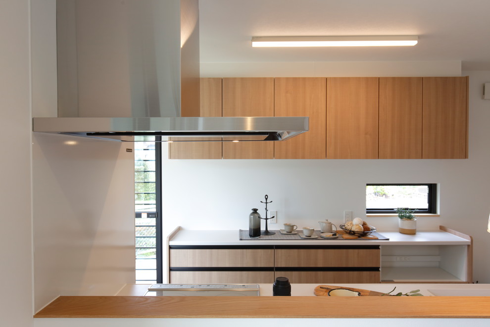 Foto di una cucina minimalista