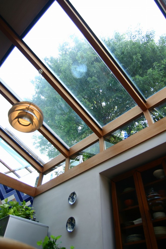 This is an example of a scandi conservatory in Other.