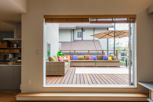 屋内と屋外がつながる気持ちのいい家50選 | Houzz (ハウズ)