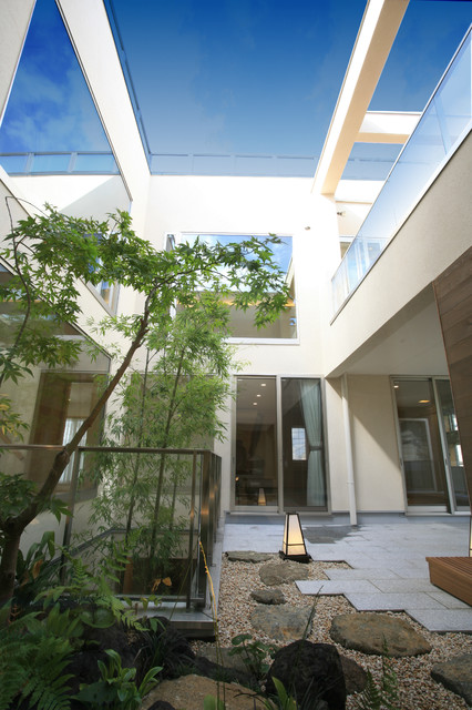 La arquitectura del patio中庭の建築 La arquitectura del patio中庭の建築