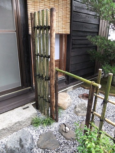 Example of a patio design in Kyoto
