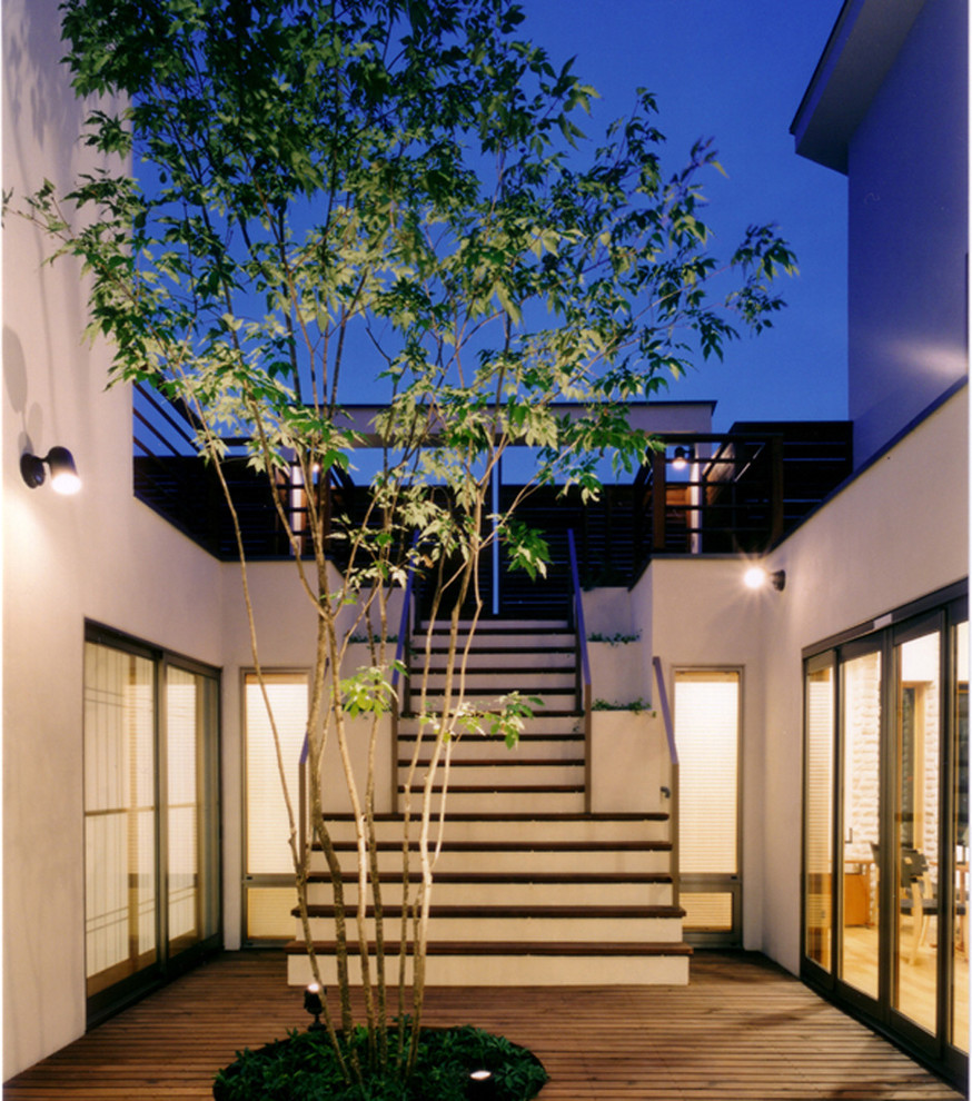 Foto di un patio o portico moderno