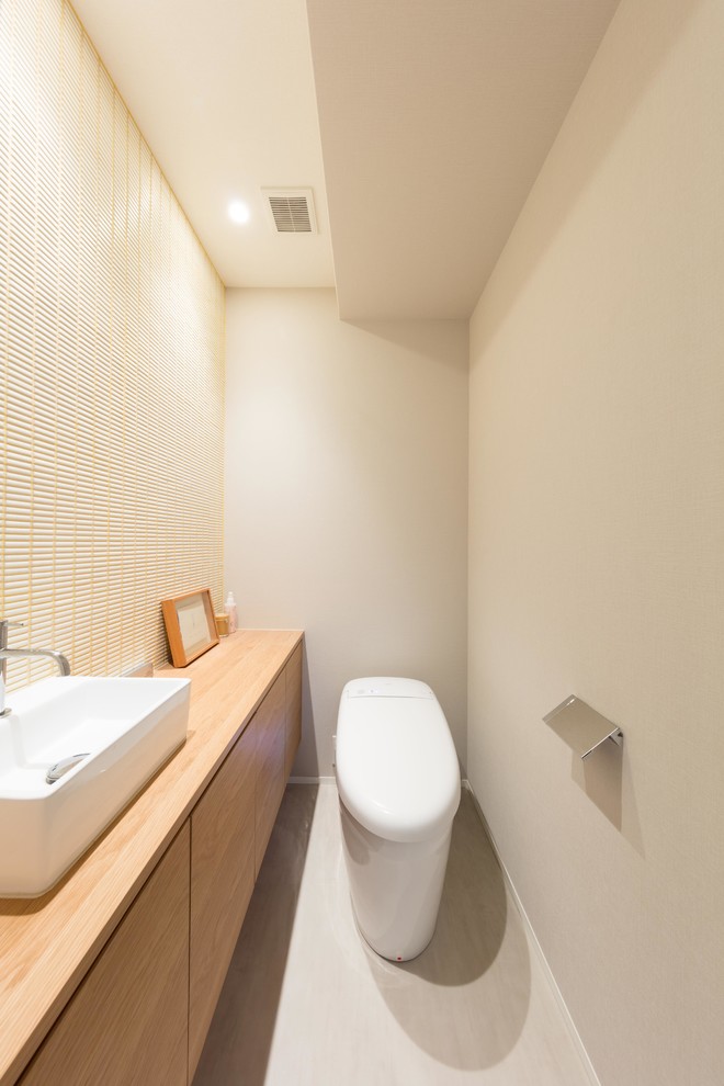 福岡にあるおしゃれなトイレ・洗面所の写真