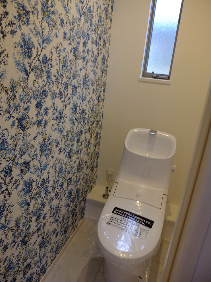 Inspiration för ett medelhavsstil toalett