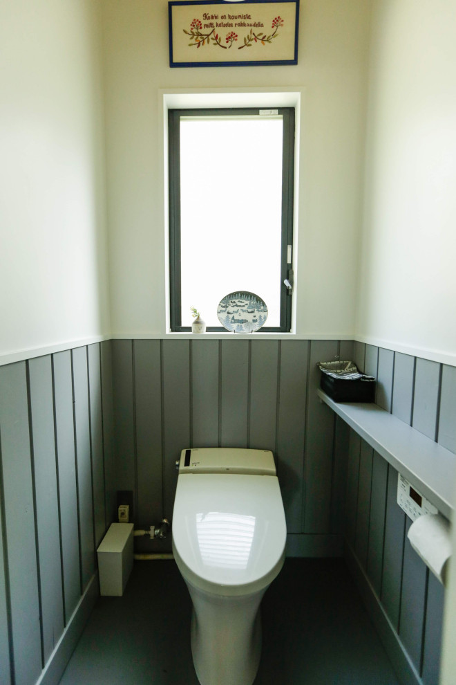 Источник вдохновения для домашнего уюта: туалет в скандинавском стиле