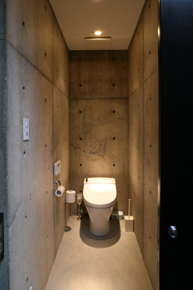 Inspiration pour un WC et toilettes asiatique.