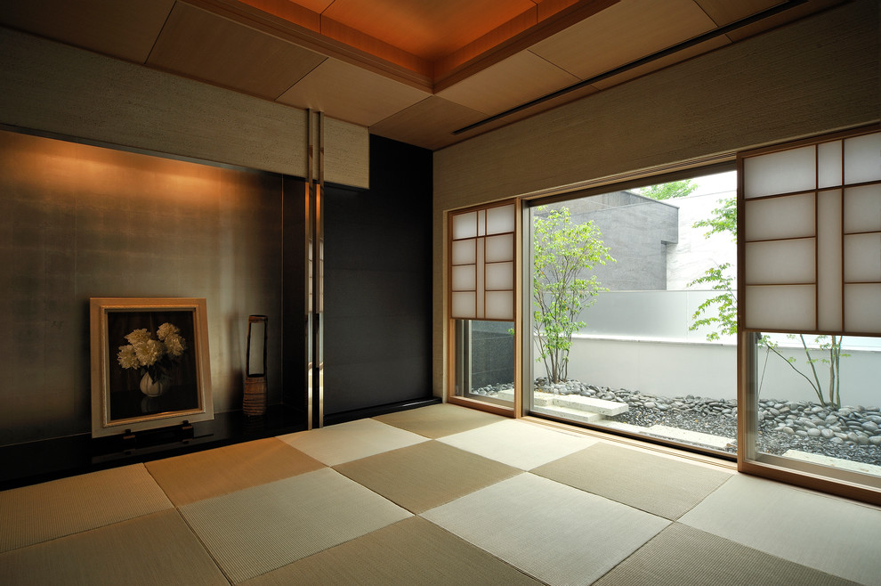 Asiatisches Wohnzimmer in Tokio