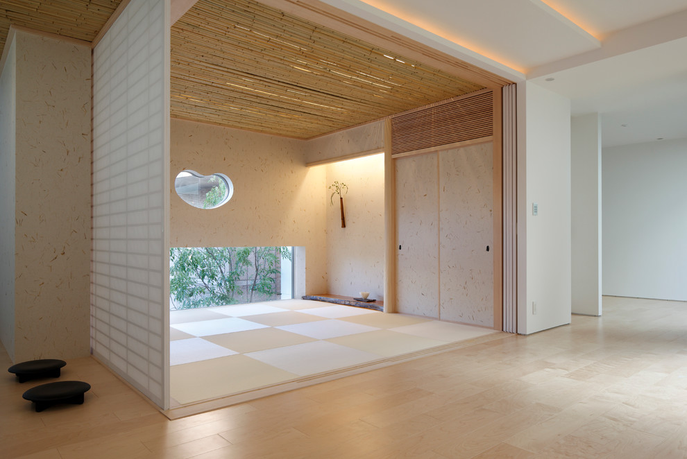 Inspiration for a world-inspired games room in Tokyo.