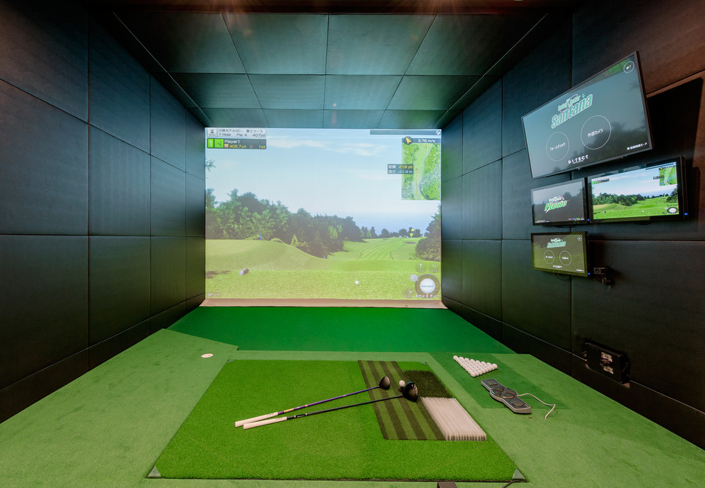 This is an example of a contemporary games room.