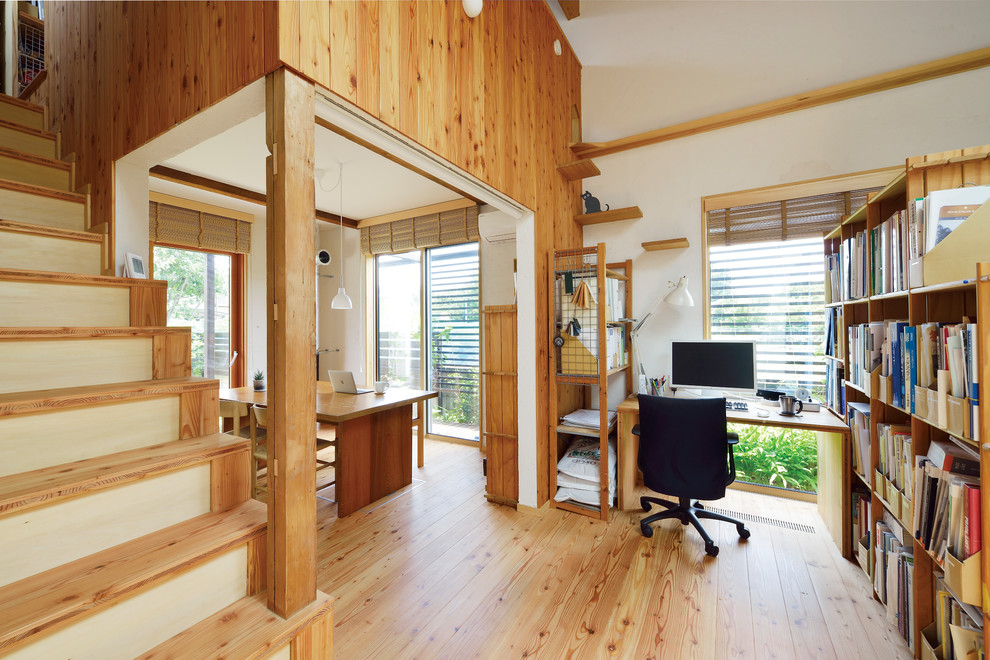 Country home office in Tokyo Suburbs.