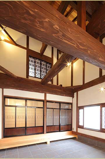 Idée de décoration pour un bureau asiatique de taille moyenne et de type studio avec un mur blanc, un sol en carrelage de porcelaine et aucune cheminée.