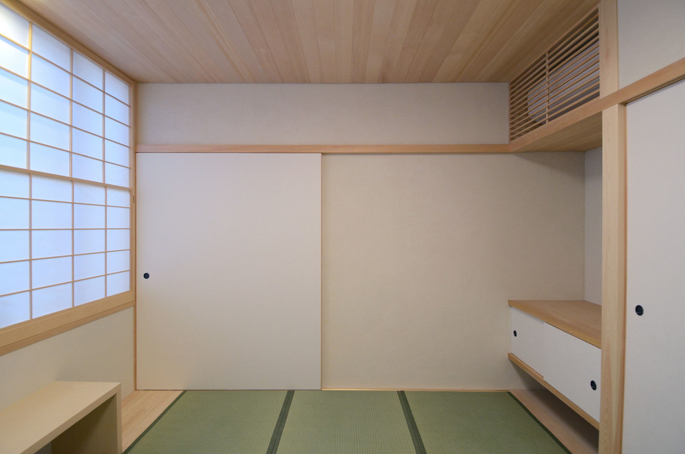 東京23区にあるカントリー風のおしゃれなホームオフィス・書斎の写真