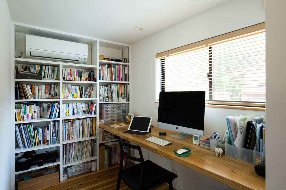 Design ideas for a modern home office in Other.