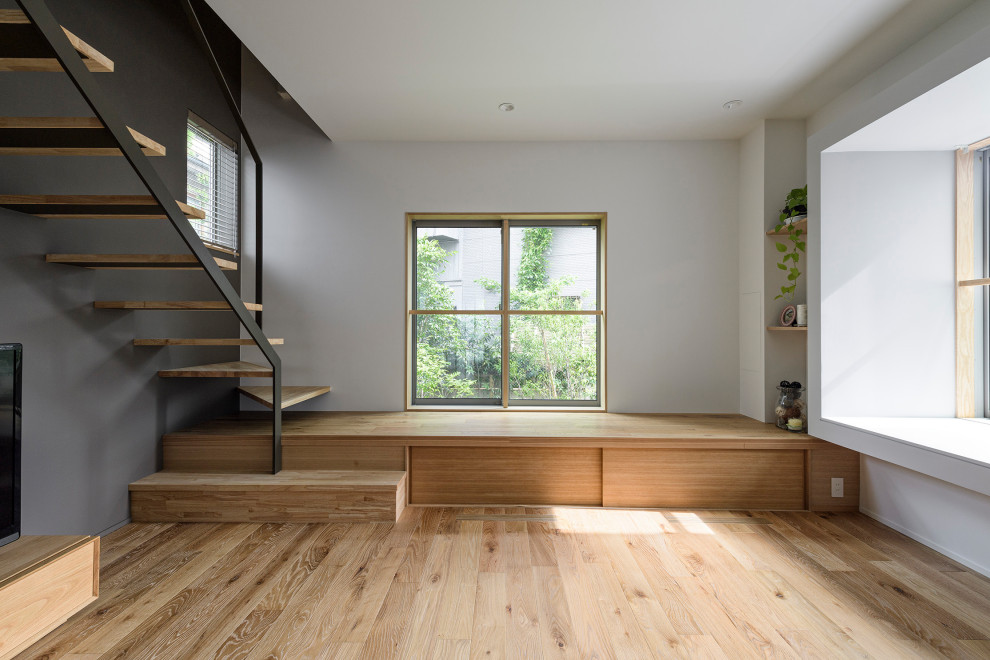 Example of a living room design in Tokyo