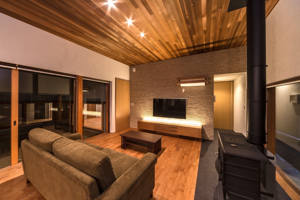 Design ideas for a living room in Nagoya.