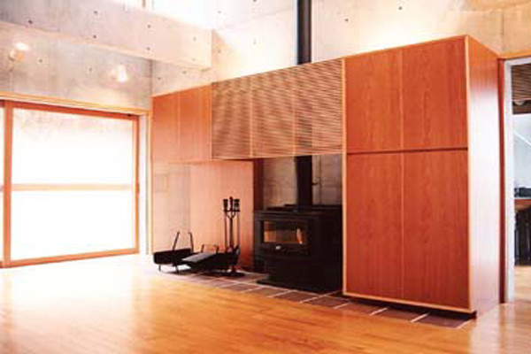 Skandinavisches Wohnzimmer in Kobe