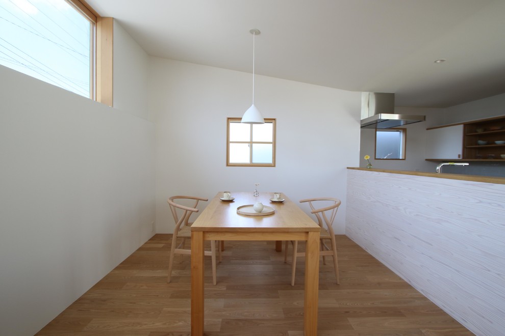 Exemple d'une salle à manger moderne.