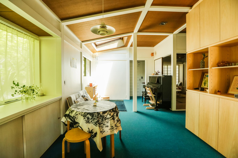 Skandinavisches Wohnzimmer in Tokio Peripherie