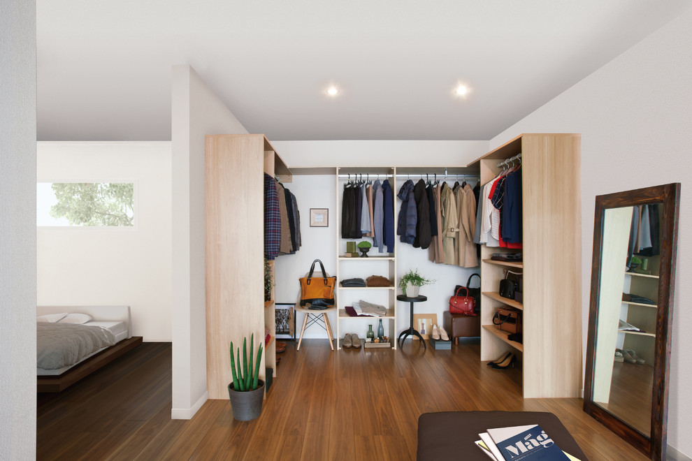 Design ideas for a modern wardrobe in Other.