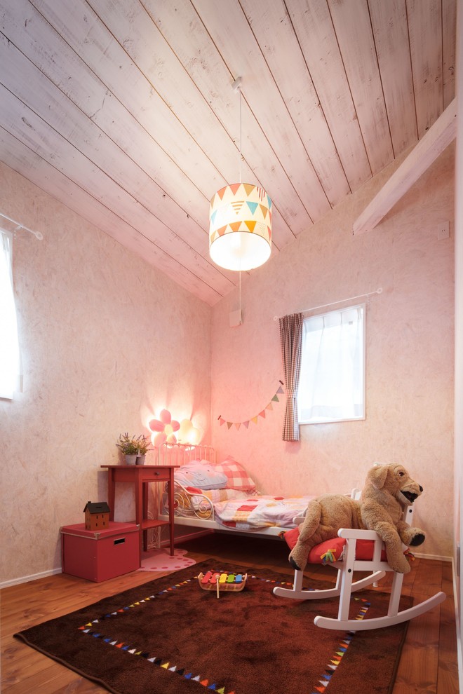 他の地域にあるミッドセンチュリースタイルのおしゃれな子供部屋の写真