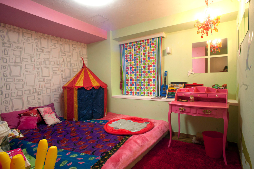 名古屋にある地中海スタイルのおしゃれな子供部屋の写真