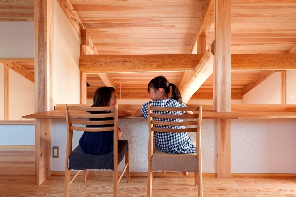福岡にある和風のおしゃれな子供部屋の写真