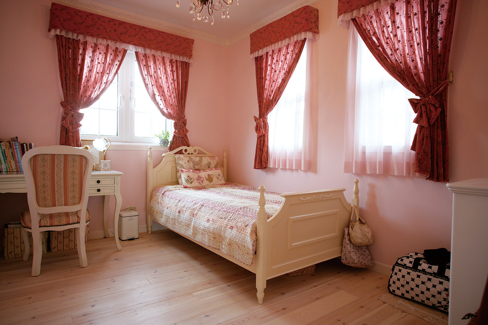 Design ideas for a victorian kids' bedroom in Other.