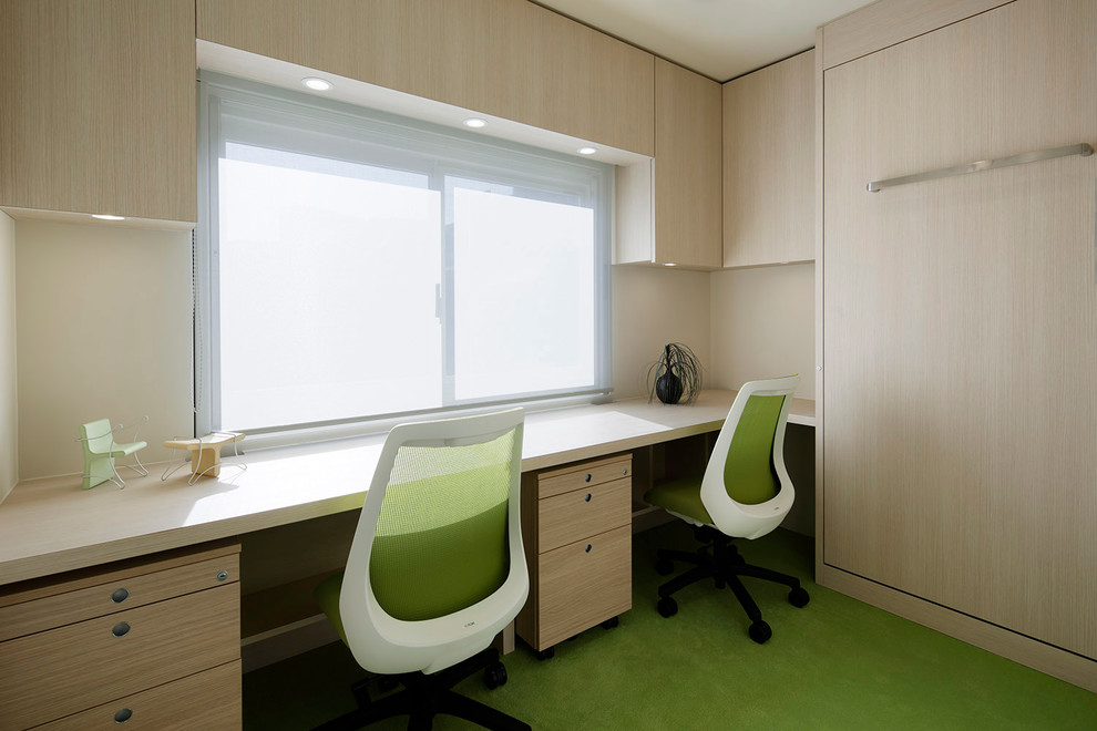 Design ideas for a modern kids' bedroom in Tokyo.