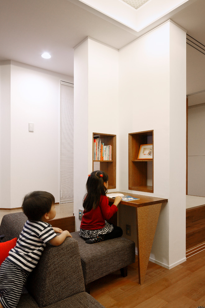 横浜にあるコンテンポラリースタイルのおしゃれな子供部屋の写真