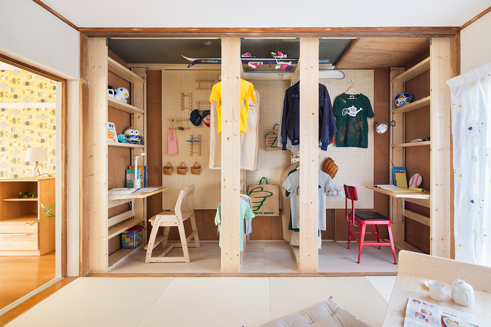 横浜にある北欧スタイルのおしゃれな子供部屋 (児童向け) の写真