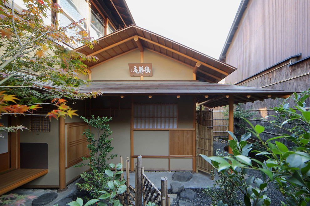 Inspiration for an exterior home remodel in Kyoto