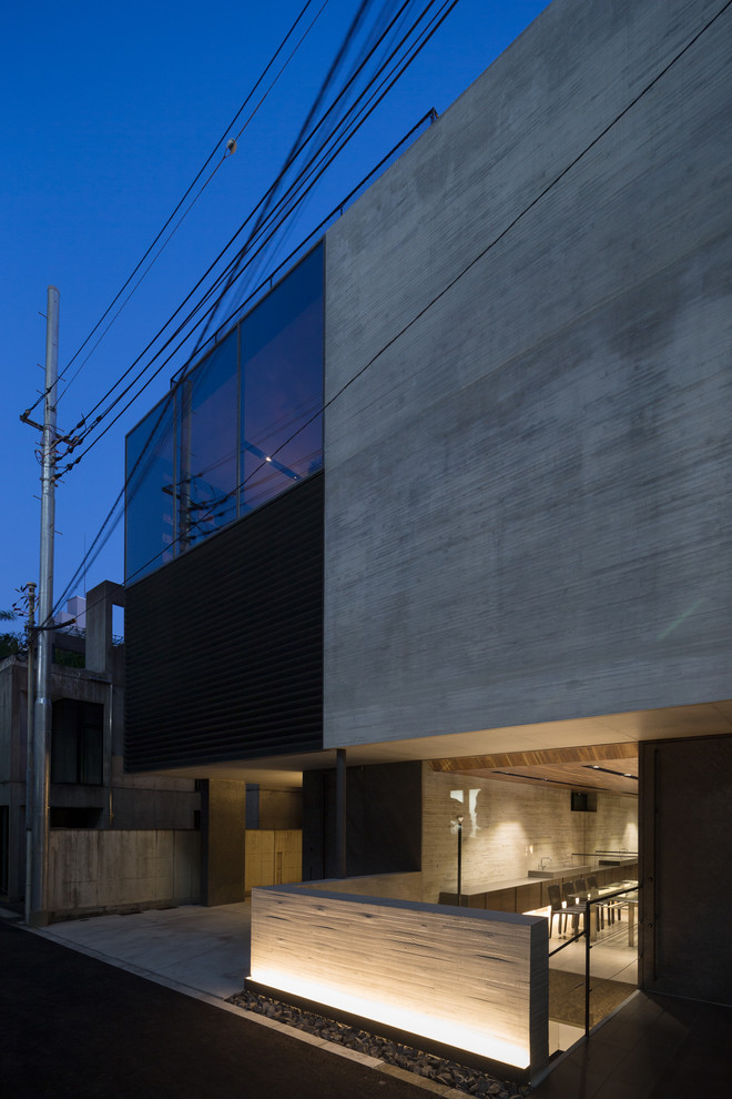 Modernes Haus in Tokio