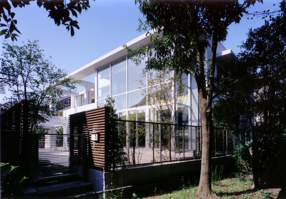 На фото: дом в стиле модернизм