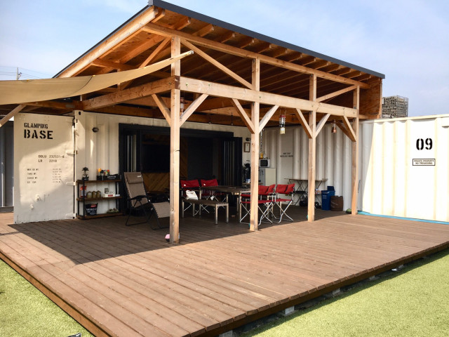 ガレージハウス、コンテナハウス、インダストリアル、小屋