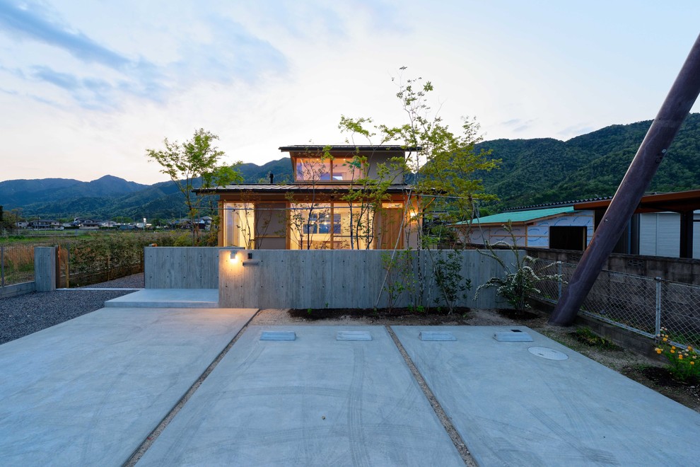 Exempel på ett minimalistiskt hus