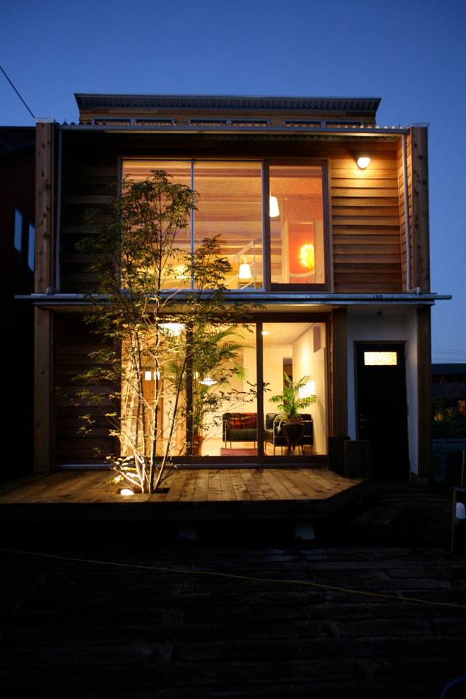 Scandi house exterior in Other.