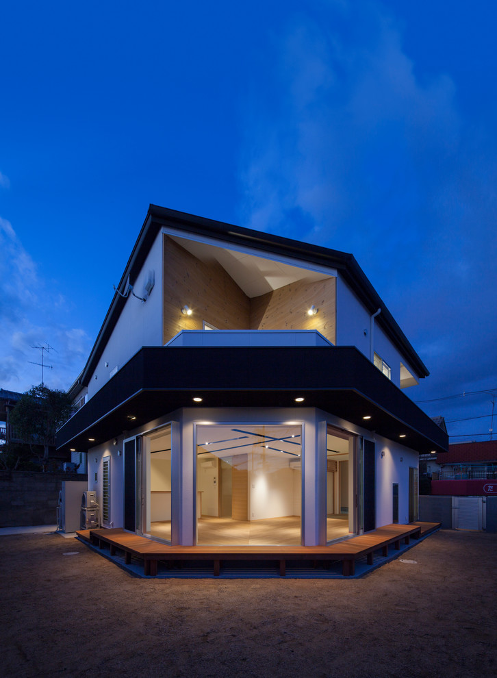 Идея дизайна: дом в современном стиле