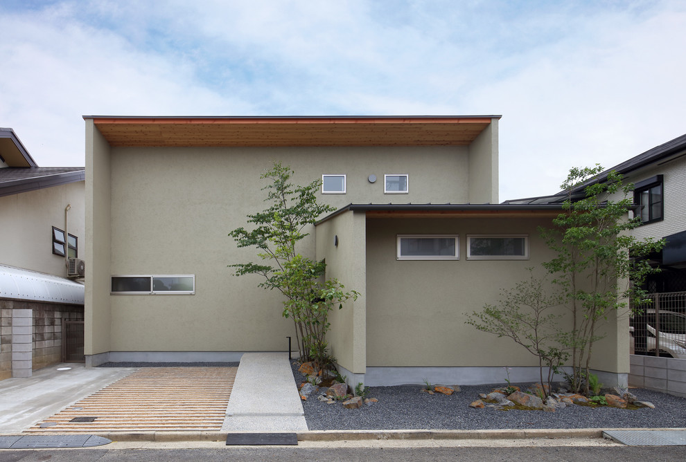 Modern exterior home idea in Kyoto