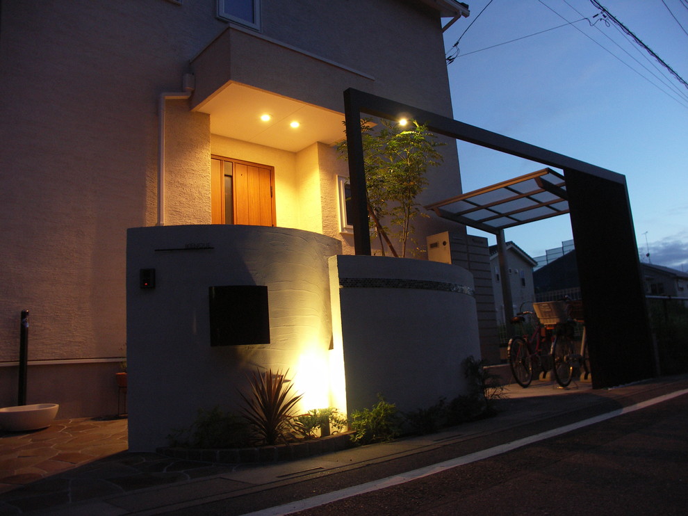 Asiatisches Haus in Tokio Peripherie