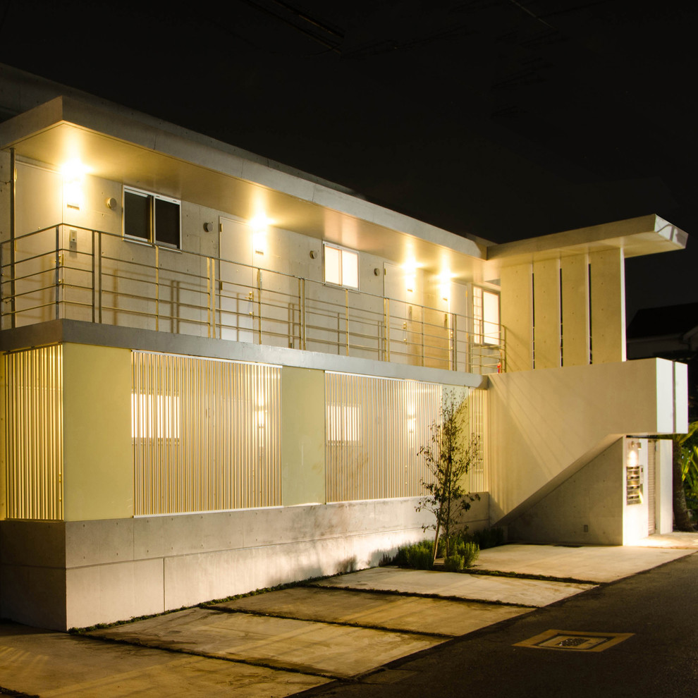 Photo of a modern house exterior in Tokyo.