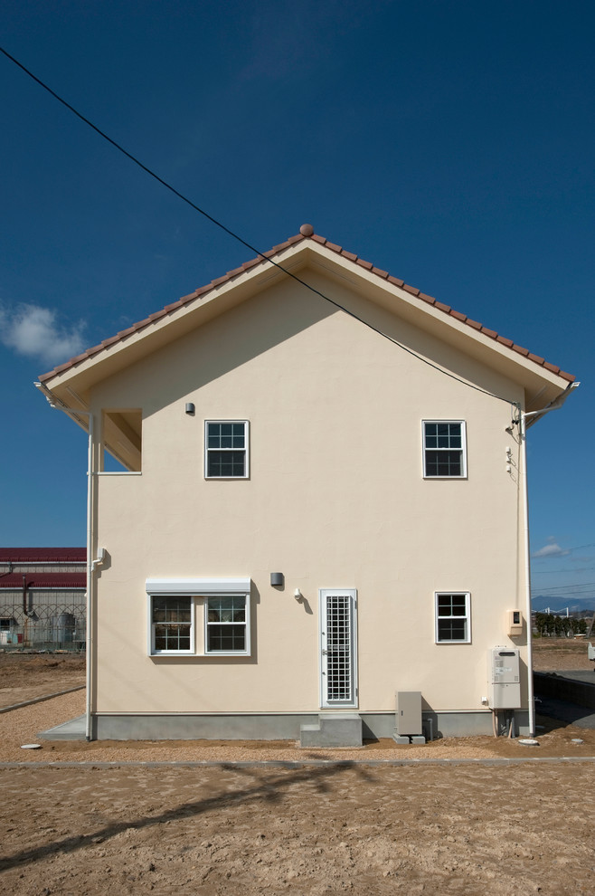 Idée de décoration pour une façade de maison craftsman.