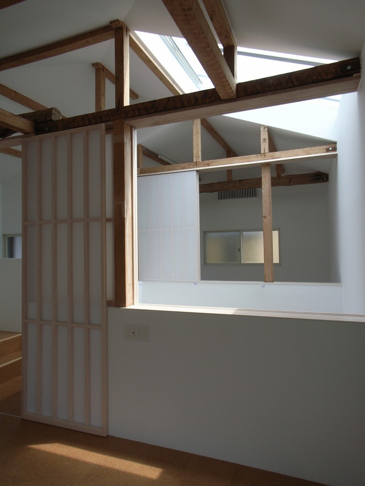 東京23区にある和風のおしゃれな主寝室のインテリア
