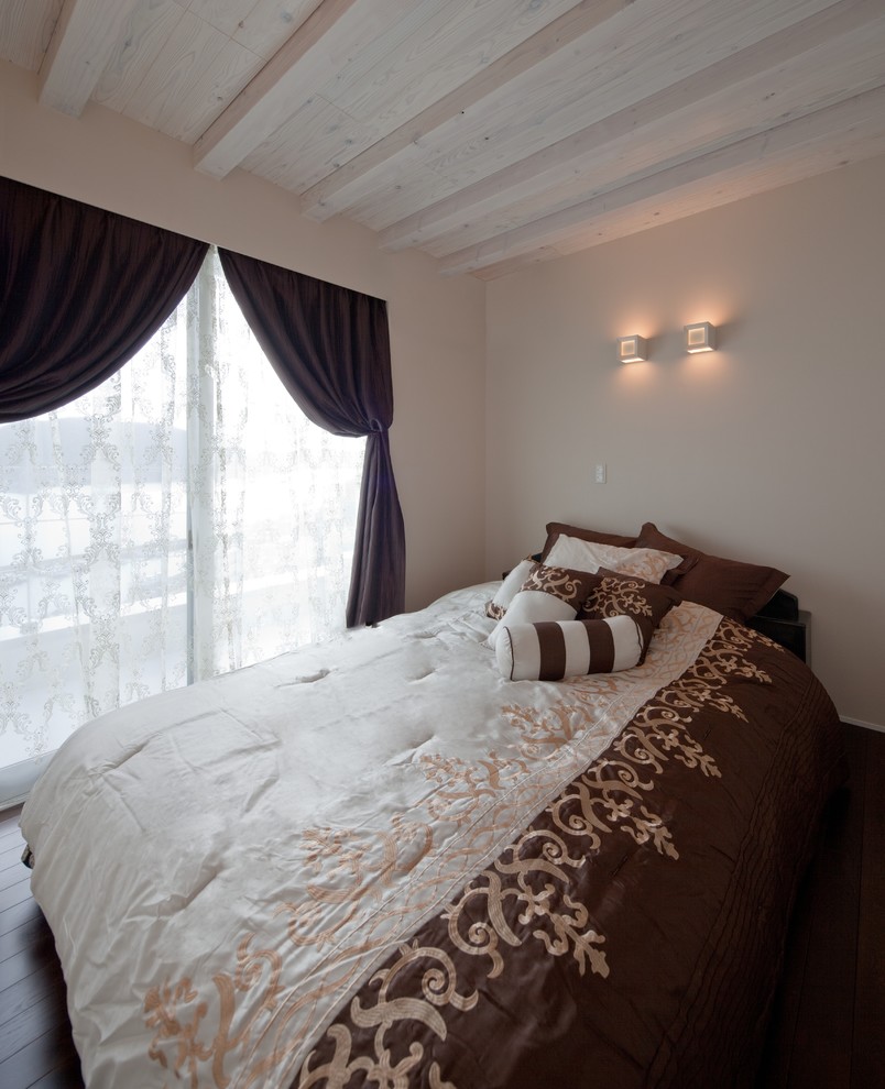 福岡にある北欧スタイルのおしゃれな寝室