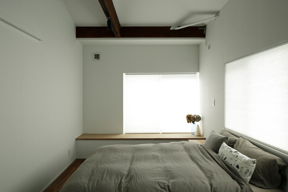 横浜にあるコンテンポラリースタイルのおしゃれな寝室のインテリア