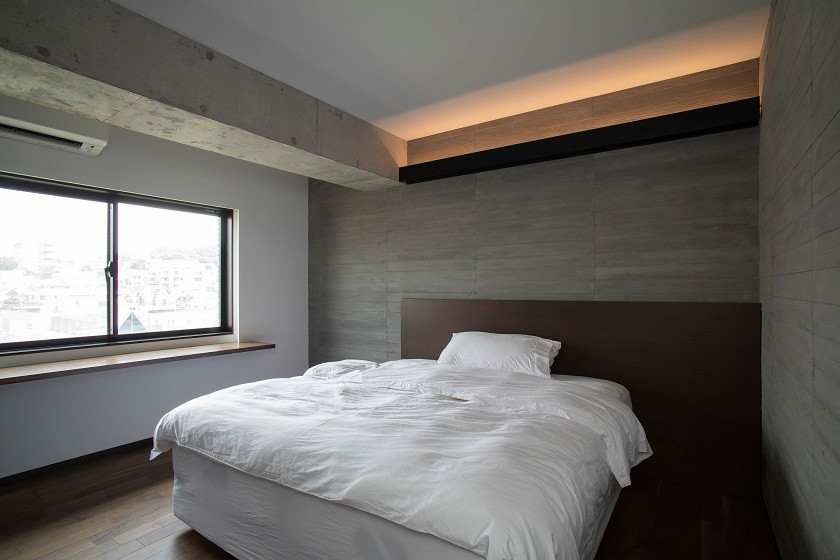 東京23区にあるコンテンポラリースタイルのおしゃれな寝室のインテリア